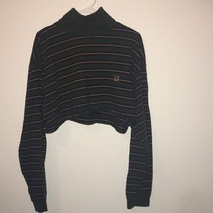 Stripped Vintage Turtle Neck